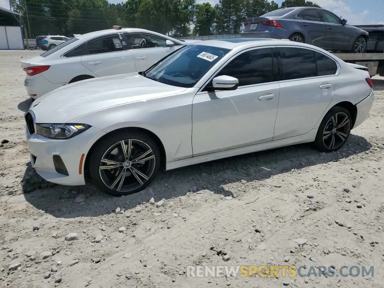 1 Photograph of a damaged car 3MW69FF01R8E20554 BMW 3 SERIES 2024