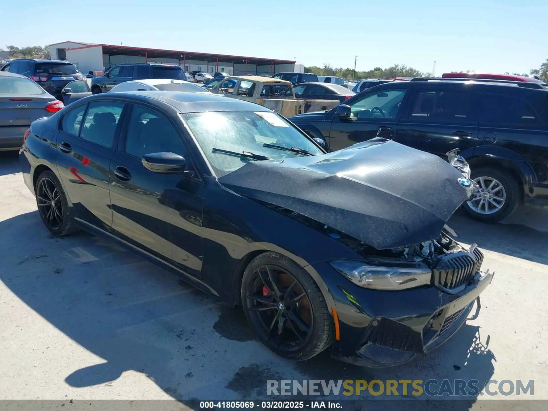 1 Photograph of a damaged car 3MW69FF01R8E75988 BMW 3 SERIES 2024