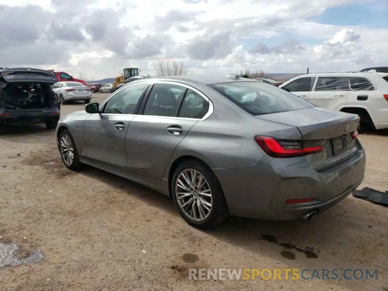 2 Photograph of a damaged car 3MW69FF01R8E87879 BMW 3 SERIES 2024