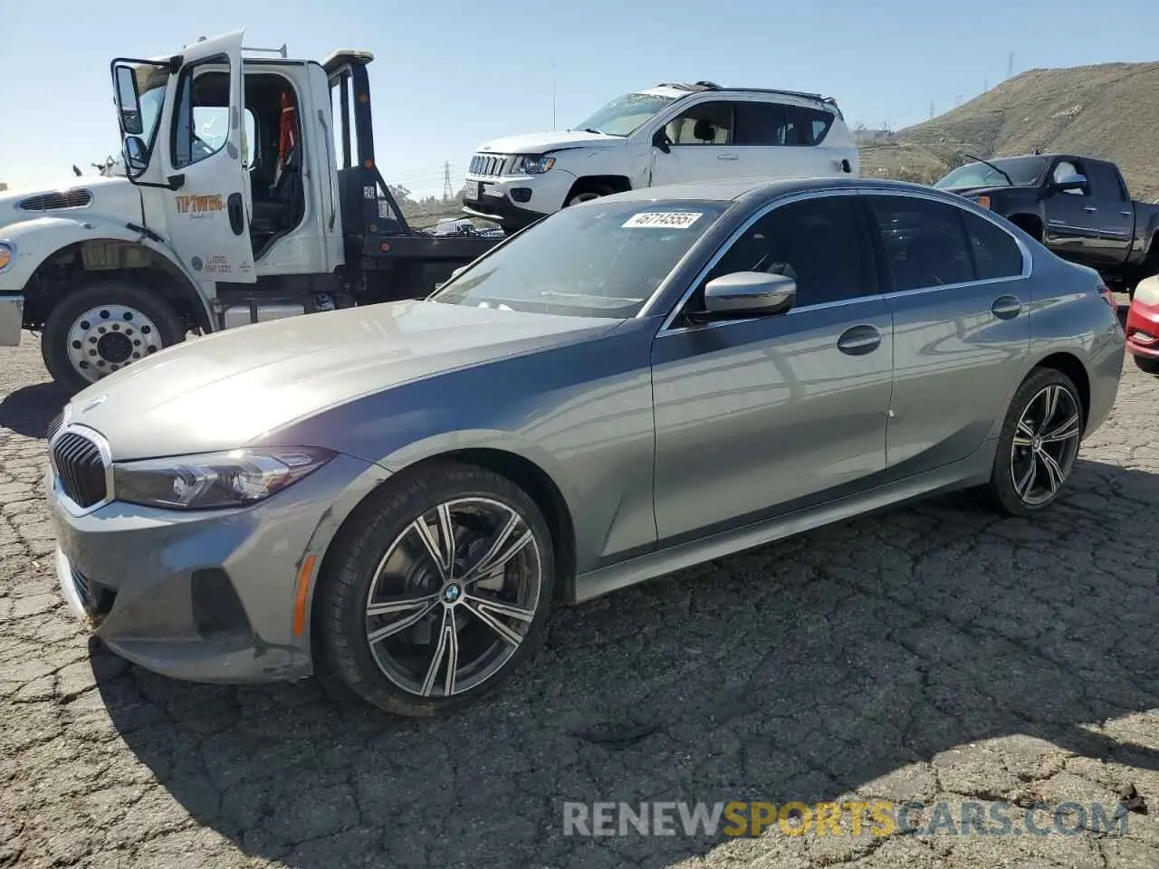 1 Photograph of a damaged car 3MW69FF02R8E18957 BMW 3 SERIES 2024