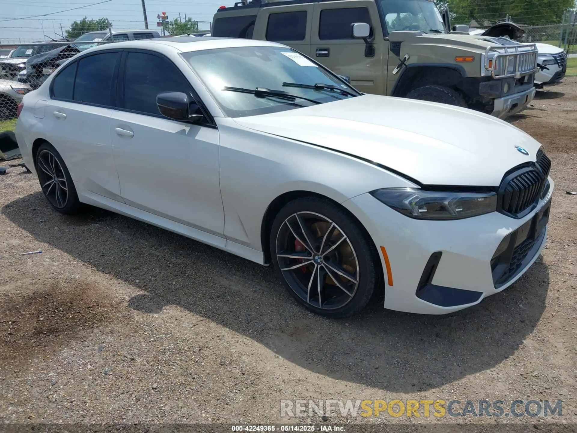 1 Photograph of a damaged car 3MW69FF02R8E77667 BMW 3 SERIES 2024