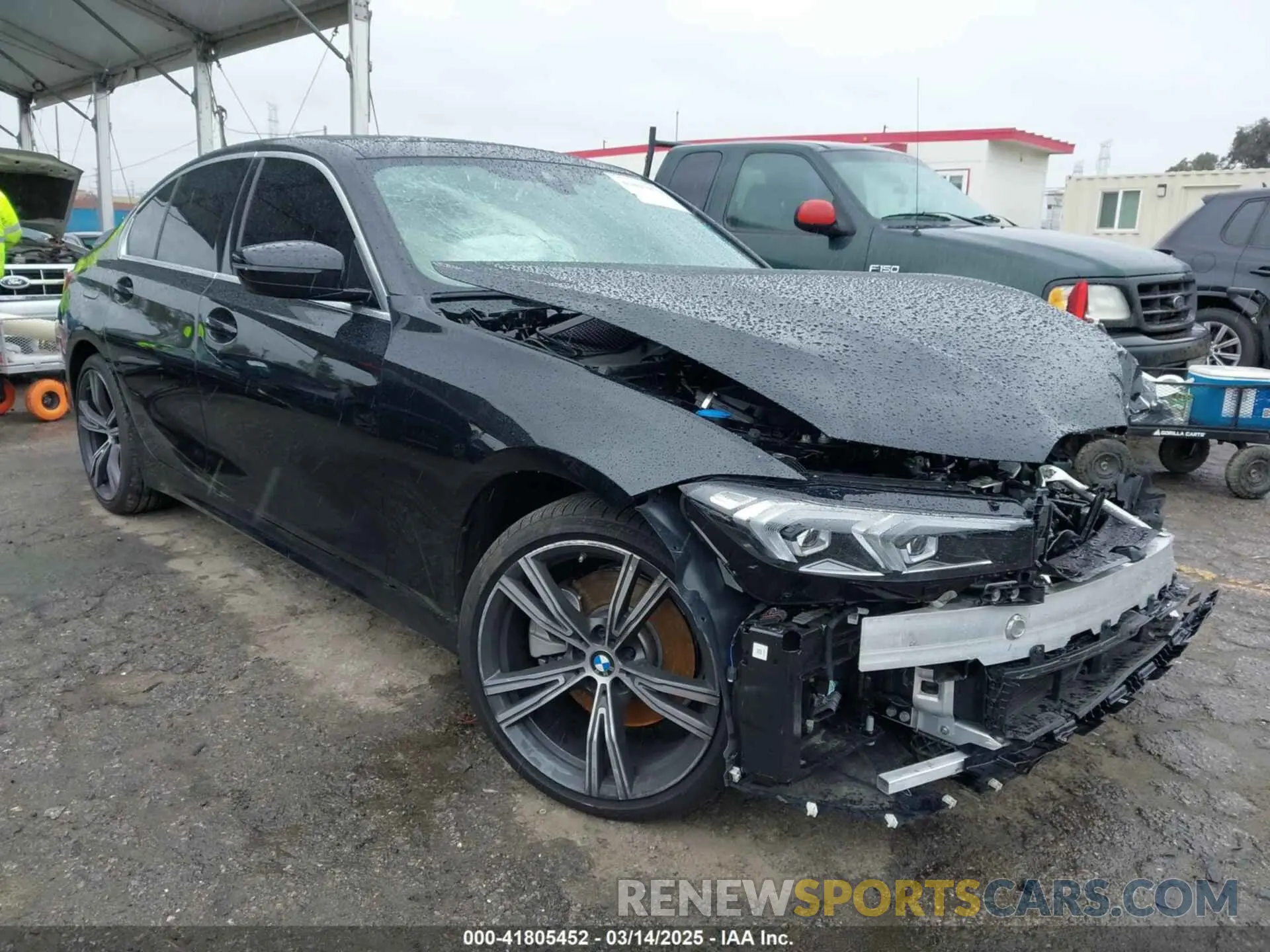 1 Photograph of a damaged car 3MW69FF03R8E82893 BMW 3 SERIES 2024