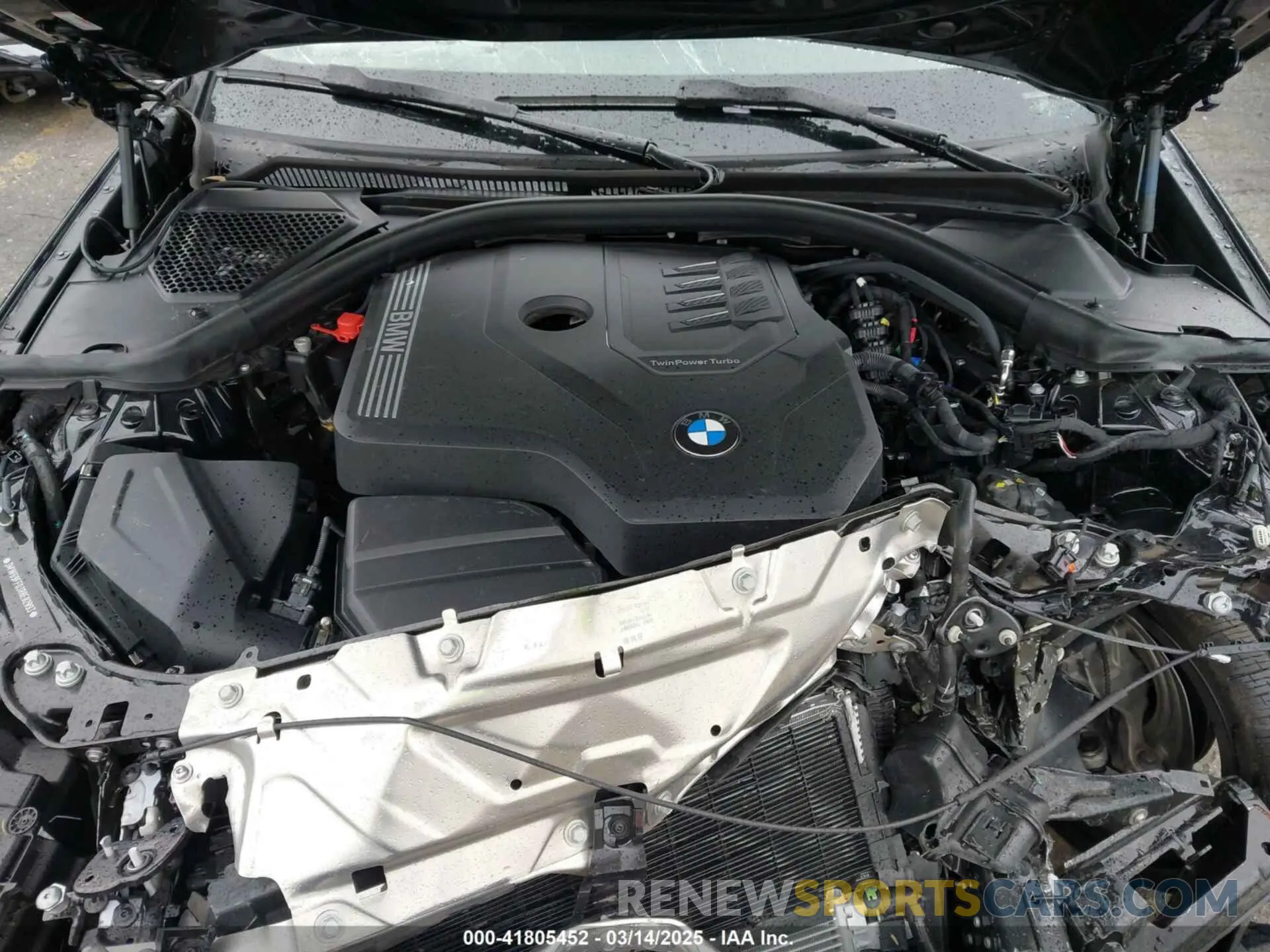 10 Photograph of a damaged car 3MW69FF03R8E82893 BMW 3 SERIES 2024