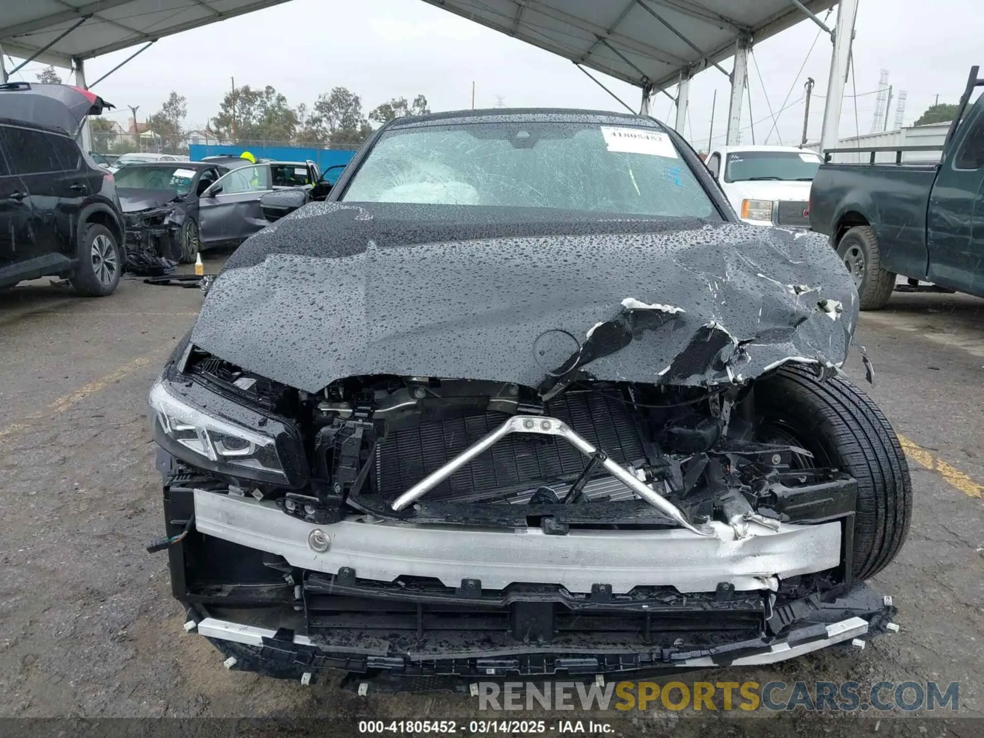 13 Photograph of a damaged car 3MW69FF03R8E82893 BMW 3 SERIES 2024