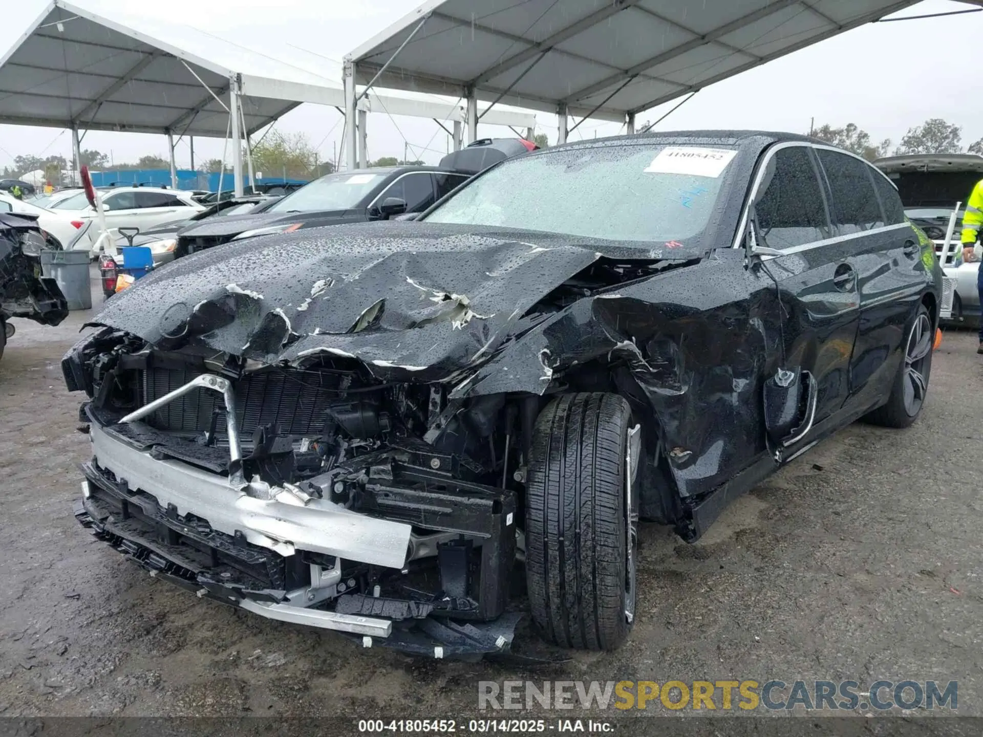 2 Photograph of a damaged car 3MW69FF03R8E82893 BMW 3 SERIES 2024