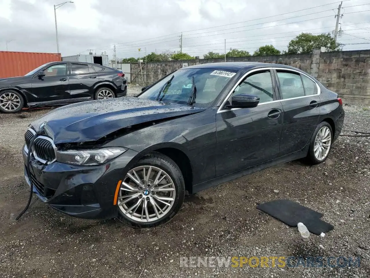 1 Photograph of a damaged car 3MW69FF03R8E88242 BMW 3 SERIES 2024