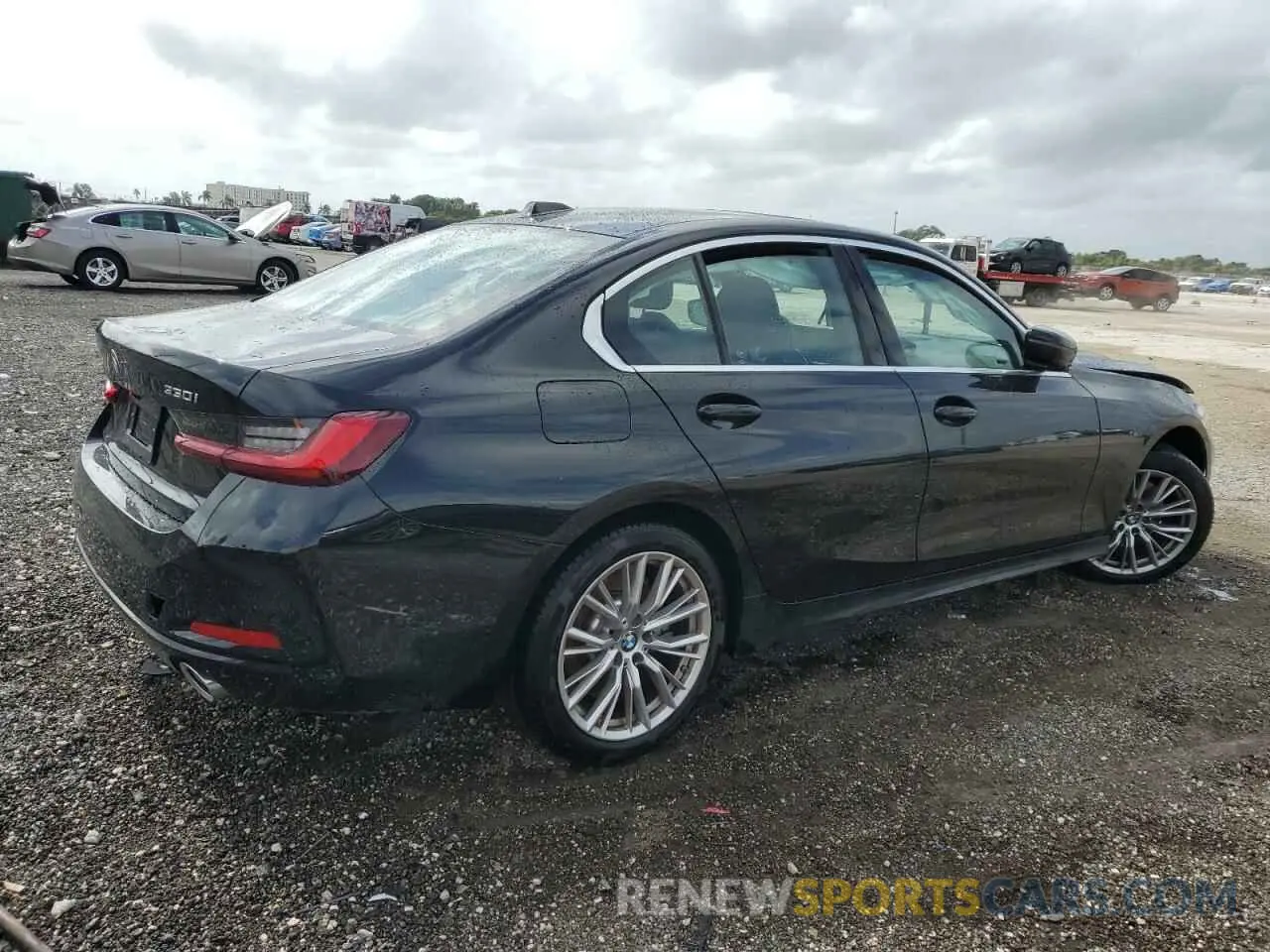 3 Photograph of a damaged car 3MW69FF03R8E88242 BMW 3 SERIES 2024