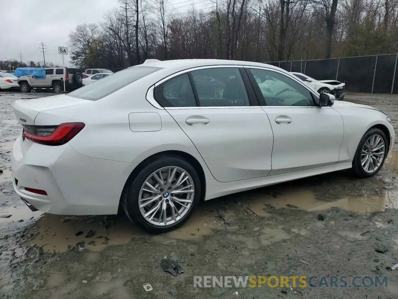 3 Photograph of a damaged car 3MW69FF04R8E77783 BMW 3 SERIES 2024