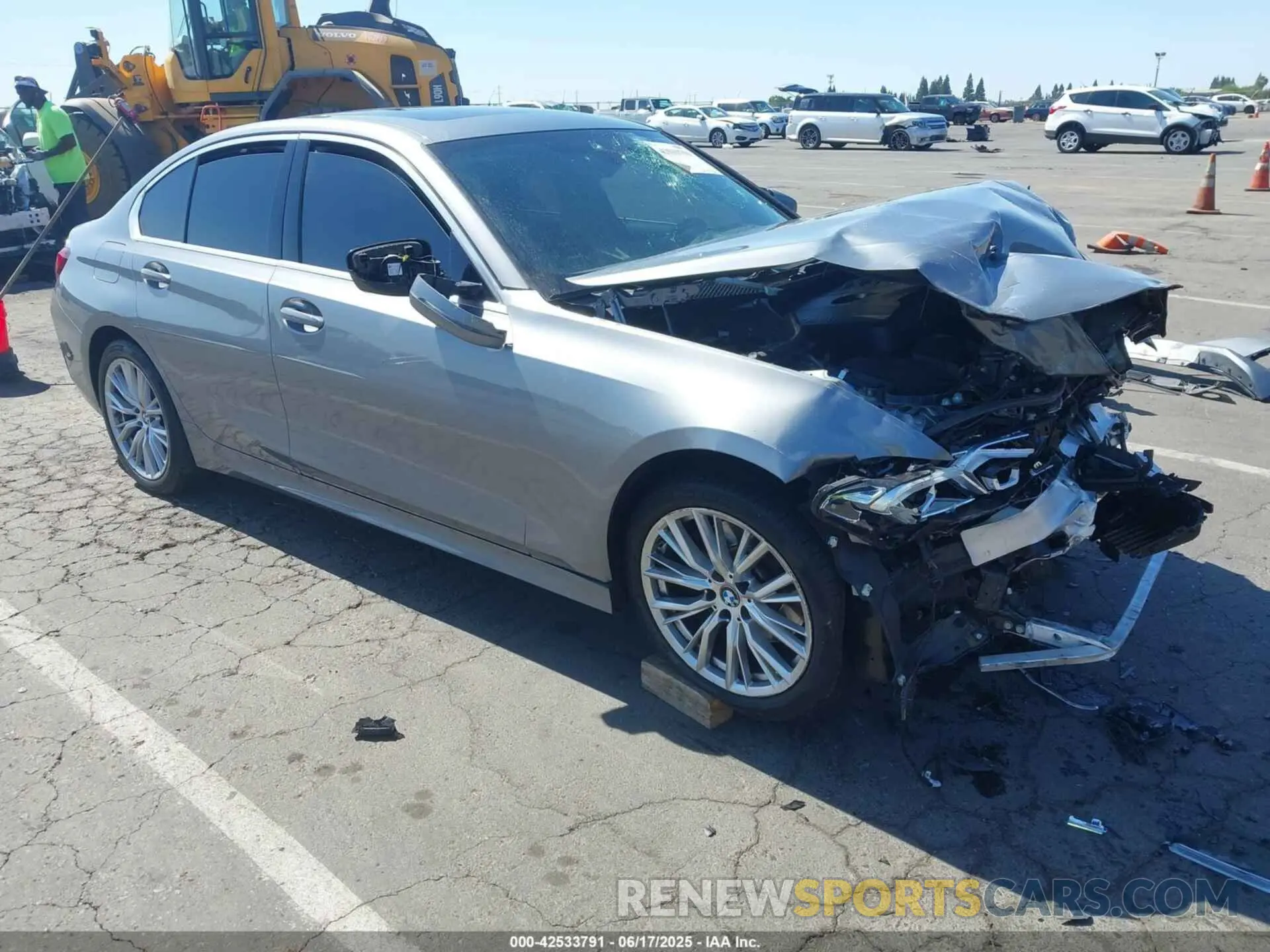 1 Photograph of a damaged car 3MW69FF05R8E86640 BMW 3 SERIES 2024