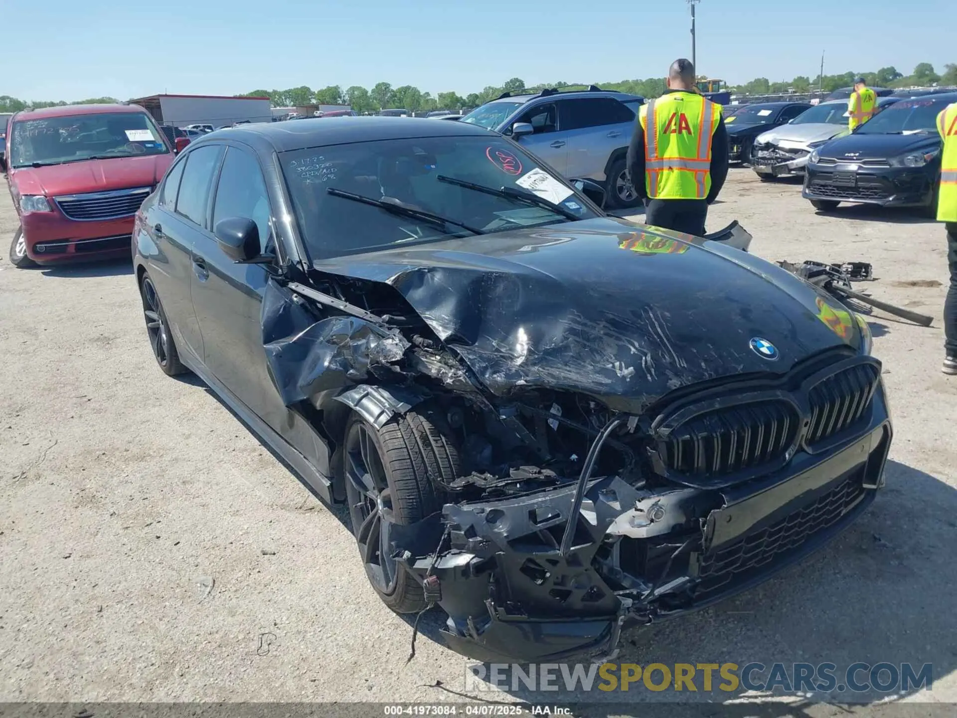 1 Photograph of a damaged car 3MW69FF05R8E87402 BMW 3 SERIES 2024