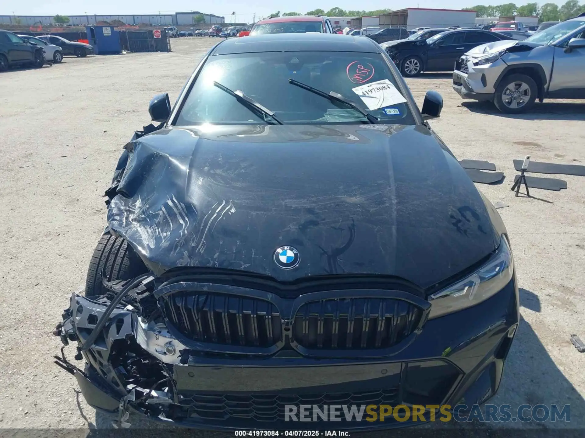 12 Photograph of a damaged car 3MW69FF05R8E87402 BMW 3 SERIES 2024