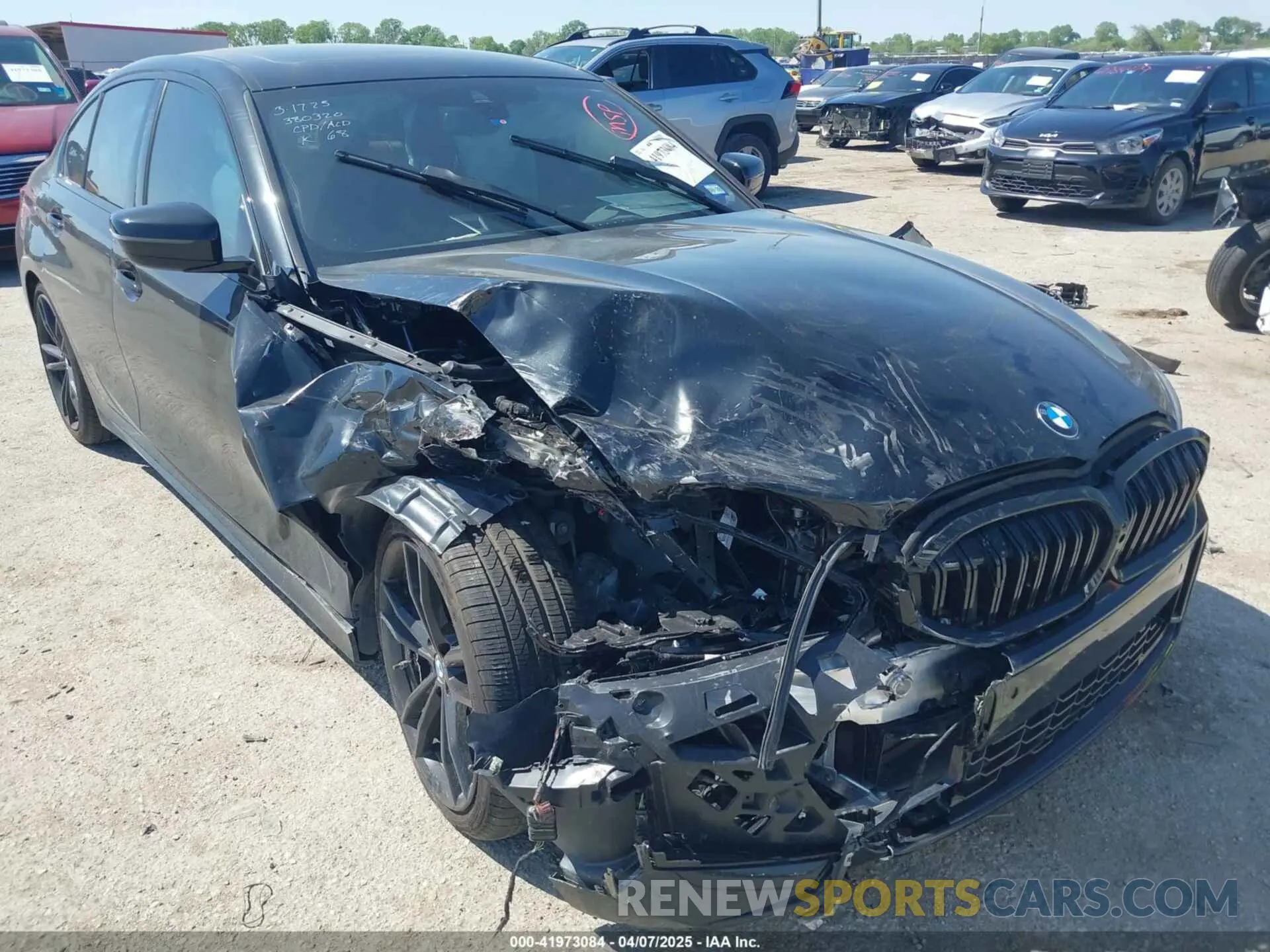 6 Photograph of a damaged car 3MW69FF05R8E87402 BMW 3 SERIES 2024