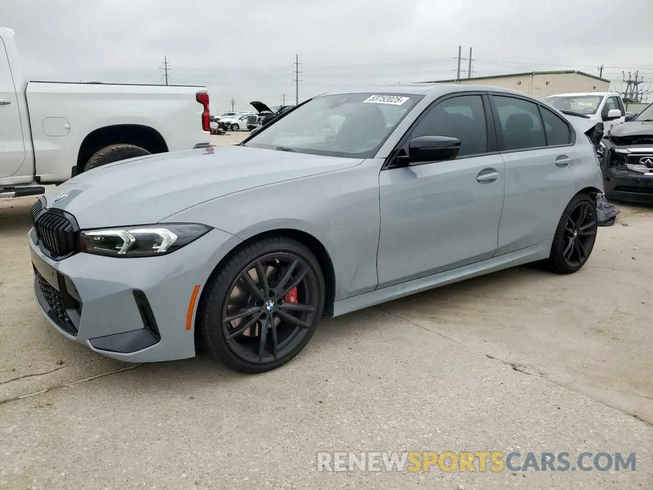 1 Photograph of a damaged car 3MW69FF06R8E60452 BMW 3 SERIES 2024