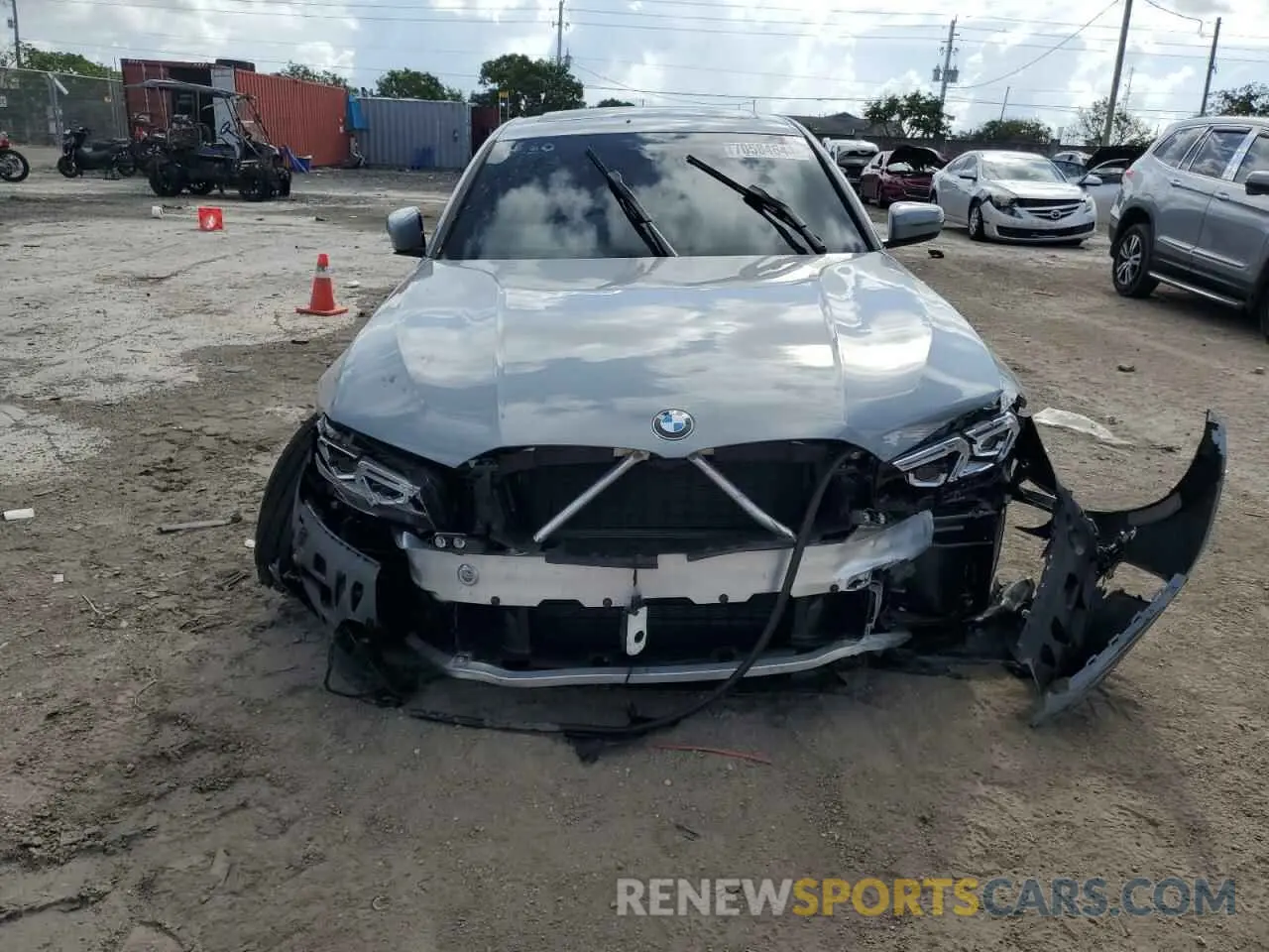 5 Photograph of a damaged car 3MW69FF06R8E74285 BMW 3 SERIES 2024
