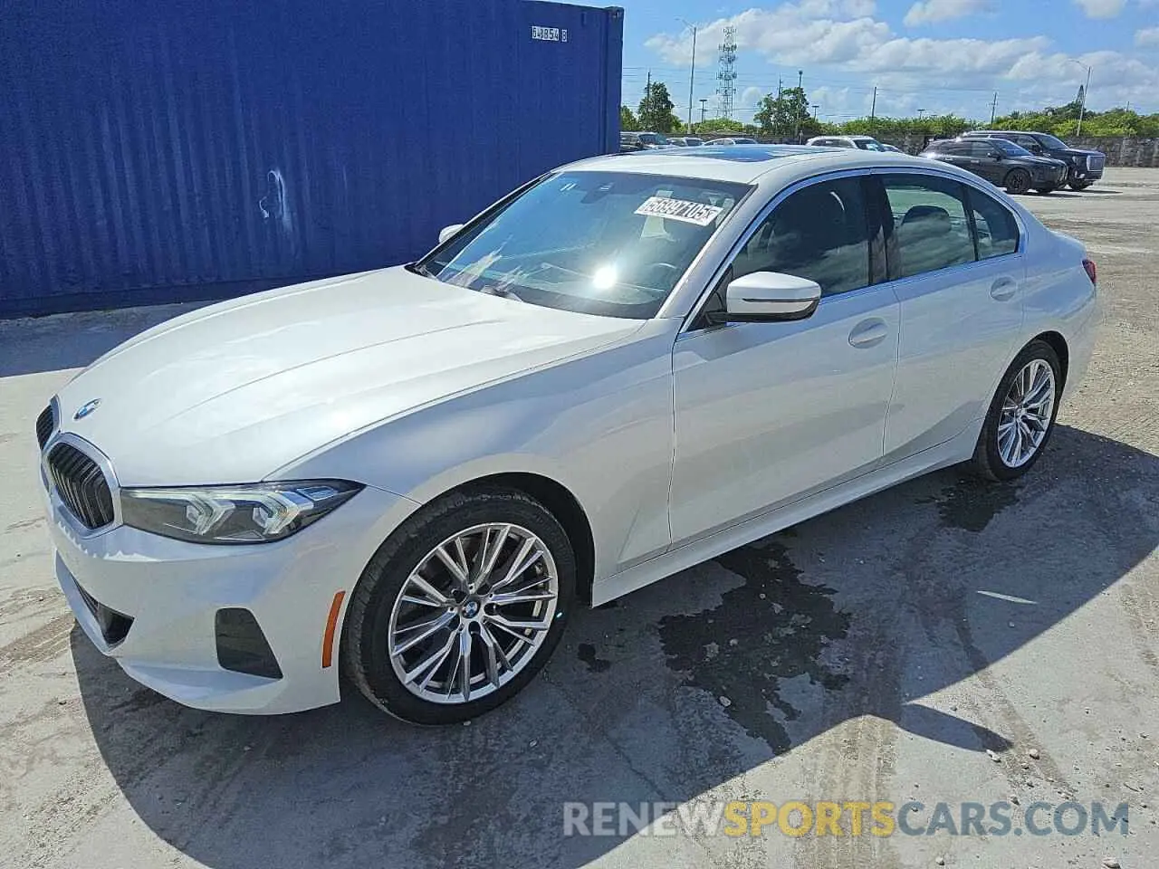 1 Photograph of a damaged car 3MW69FF09R8E04988 BMW 3 SERIES 2024