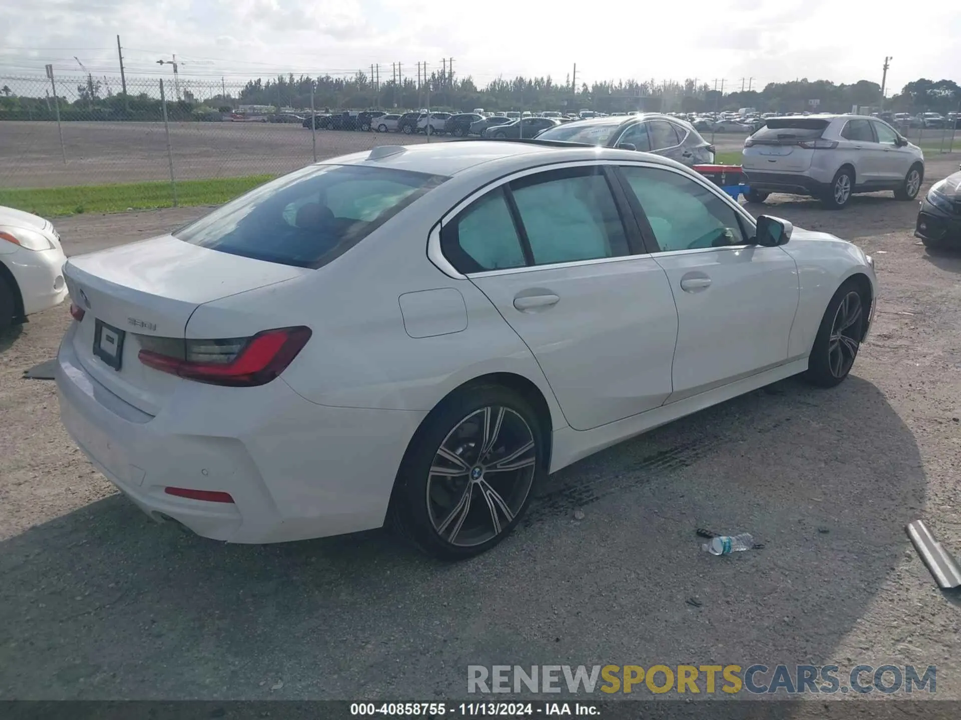 4 Photograph of a damaged car 3MW69FF09R8E21127 BMW 3 SERIES 2024