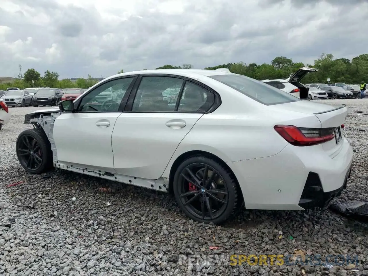 2 Photograph of a damaged car 3MW69FF0XR8E33402 BMW 3 SERIES 2024