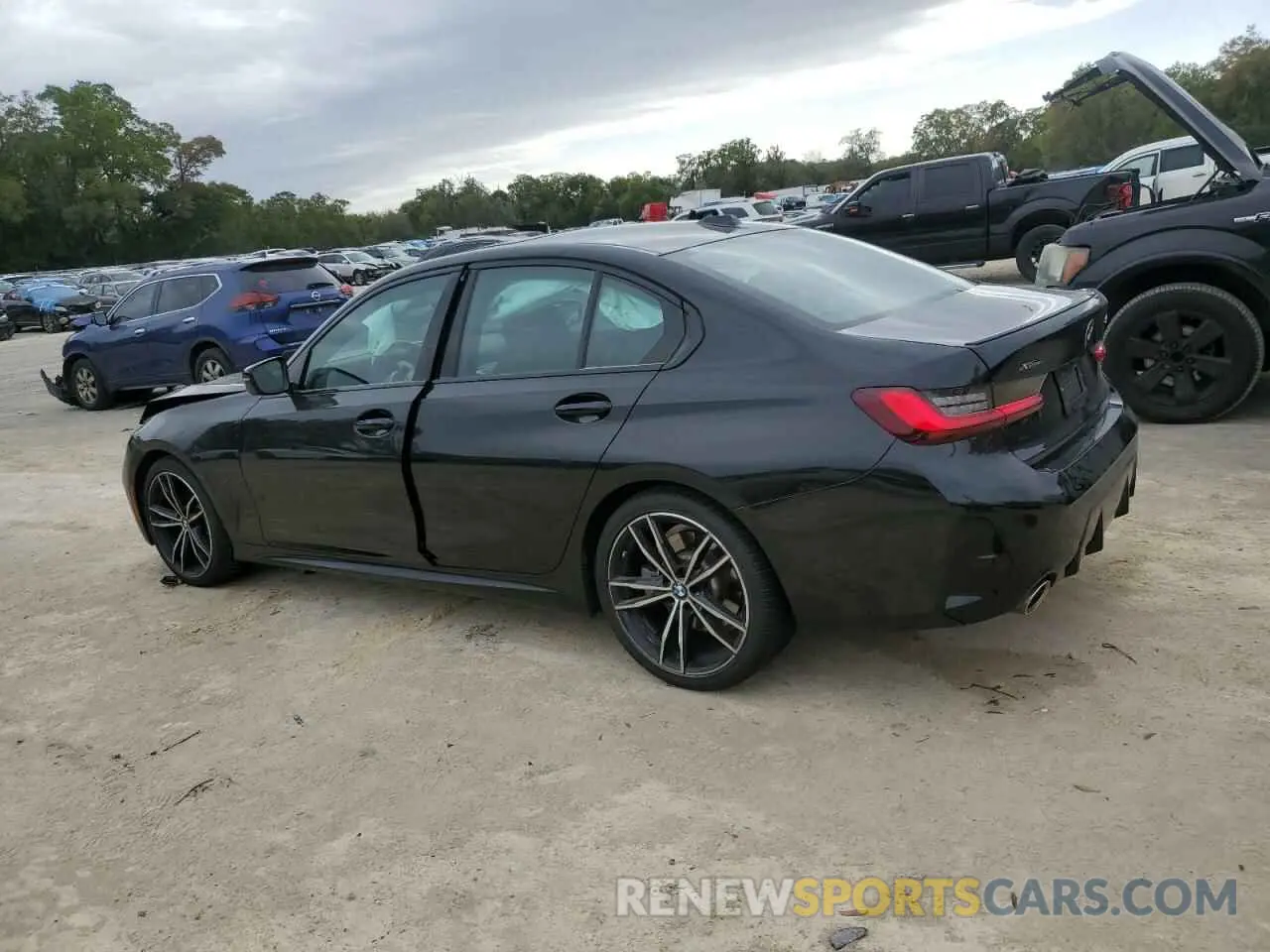 2 Photograph of a damaged car 3MW89FF01R8E65387 BMW 3 SERIES 2024