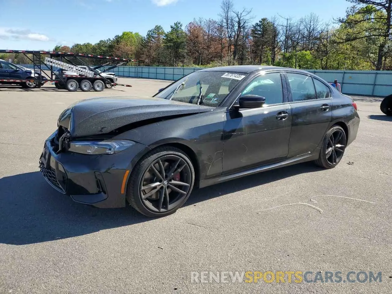 1 Photograph of a damaged car 3MW89FF01R8E74123 BMW 3 SERIES 2024