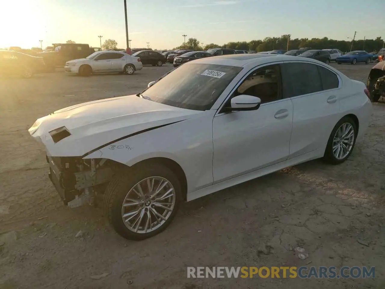 1 Photograph of a damaged car 3MW89FF02R8E19549 BMW 3 SERIES 2024