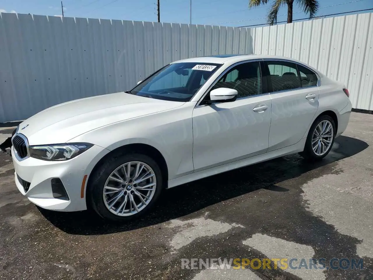 1 Photograph of a damaged car 3MW89FF03R8E49109 BMW 3 SERIES 2024