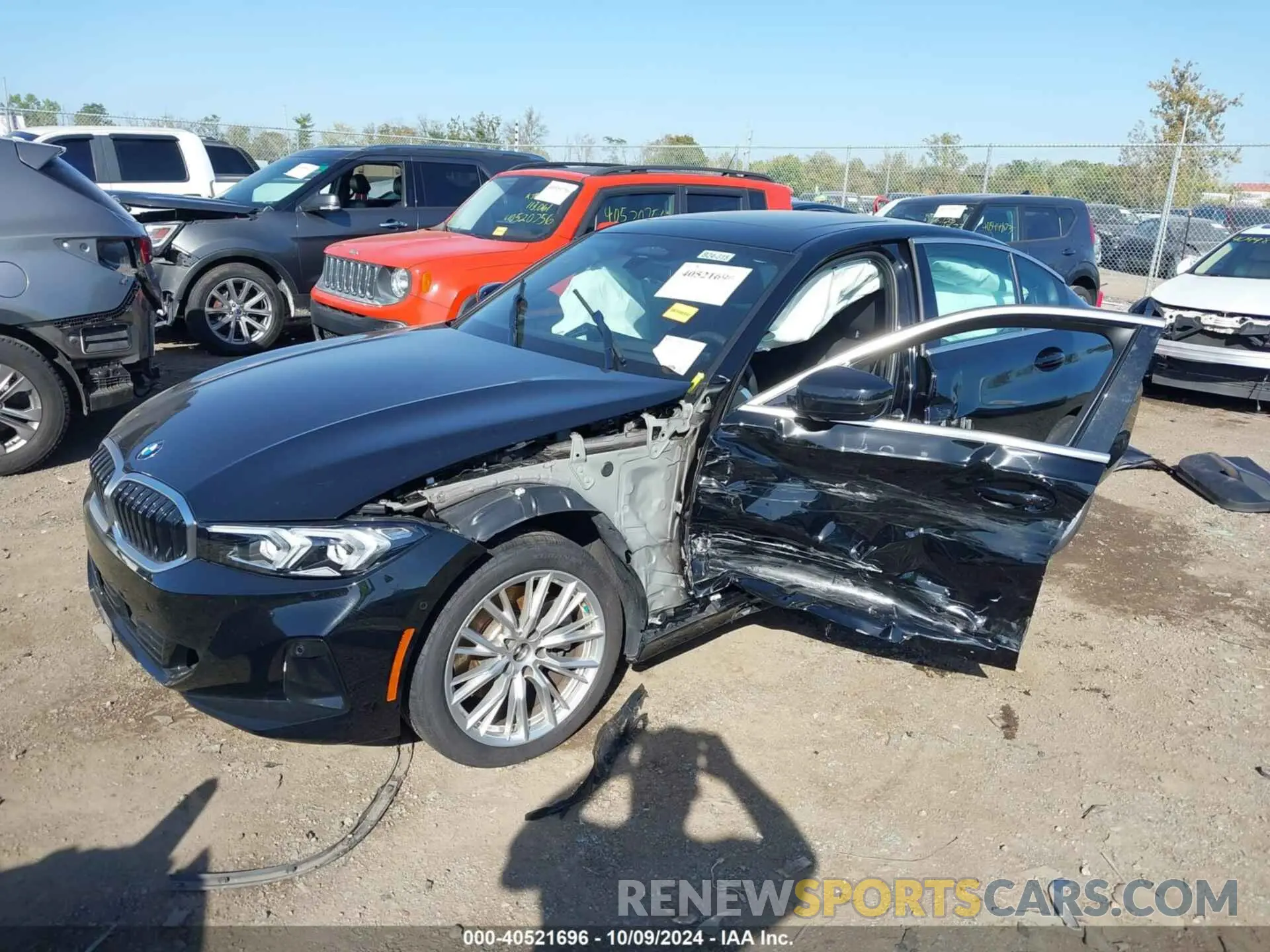 2 Photograph of a damaged car 3MW89FF06R8D89231 BMW 3 SERIES 2024