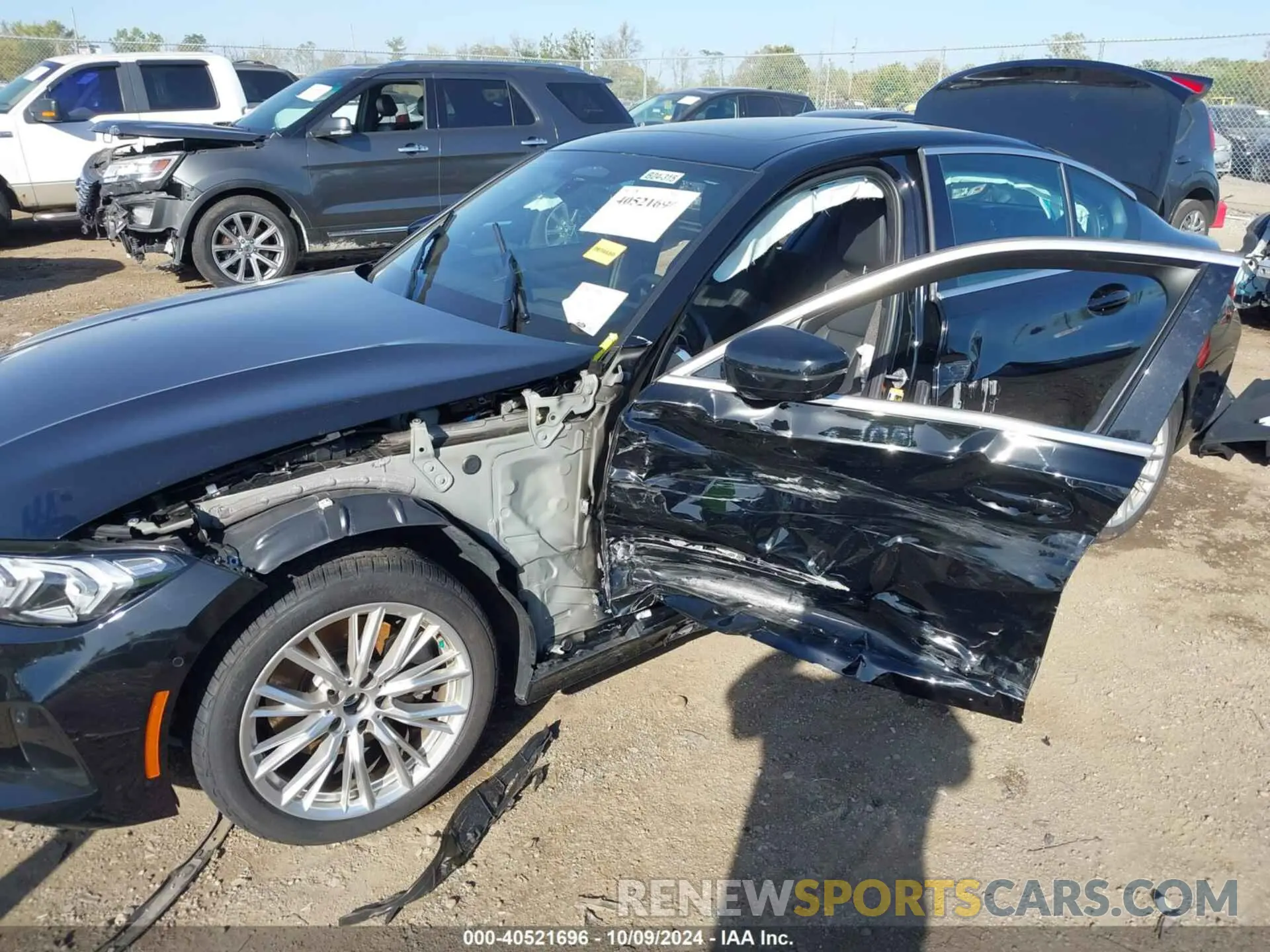 6 Photograph of a damaged car 3MW89FF06R8D89231 BMW 3 SERIES 2024
