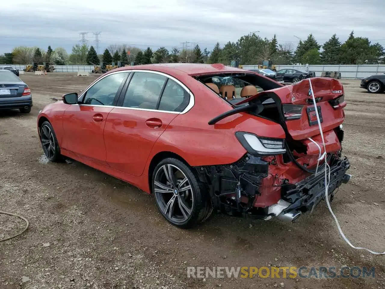 2 Photograph of a damaged car 3MW89FF09R8E04692 BMW 3 SERIES 2024