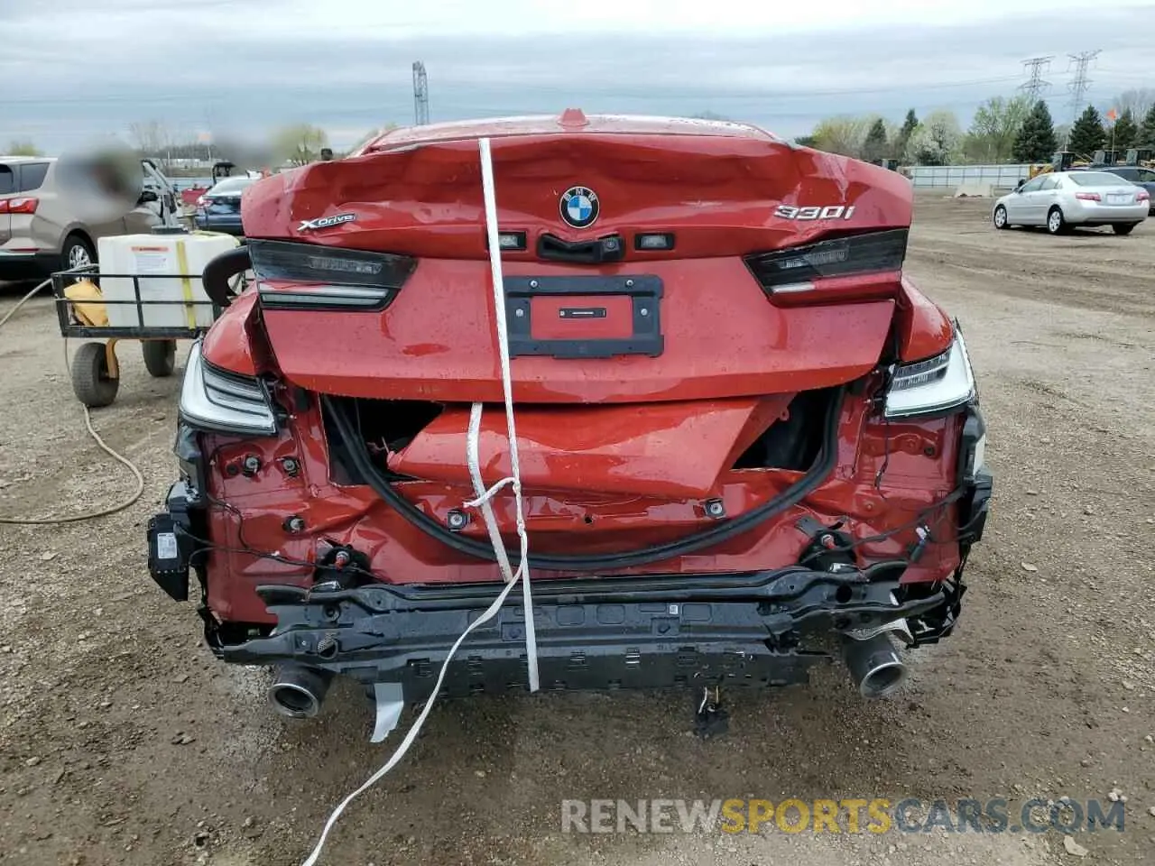 6 Photograph of a damaged car 3MW89FF09R8E04692 BMW 3 SERIES 2024