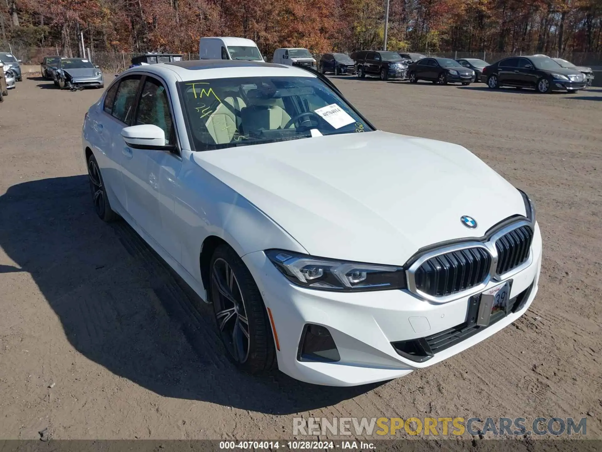 1 Photograph of a damaged car 3MW89FF09R8E20701 BMW 3 SERIES 2024