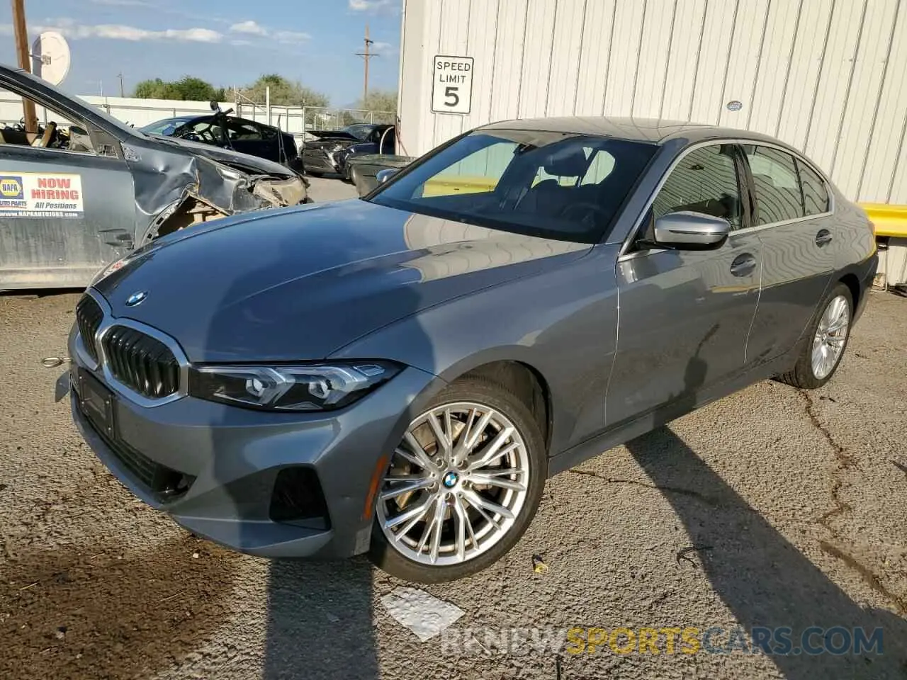 1 Photograph of a damaged car 3MW89FF0XR8E35403 BMW 3 SERIES 2024