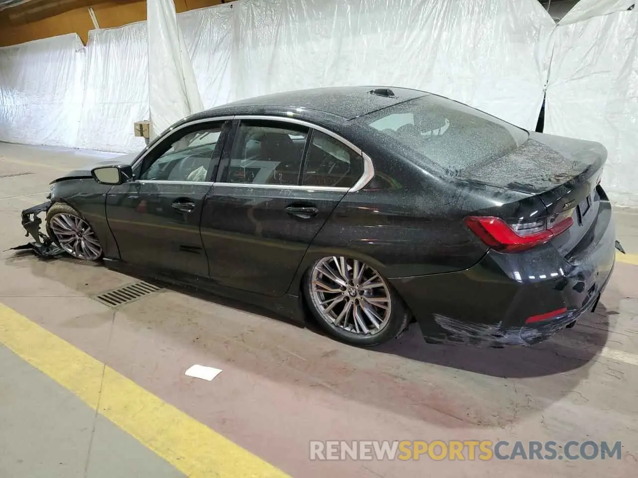 2 Photograph of a damaged car 3MW89FF0XR8E85735 BMW 3 SERIES 2024