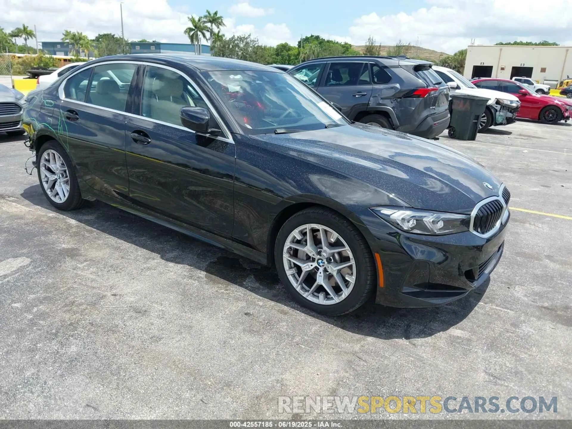 1 Photograph of a damaged car 3MW69CW00S8F33027 BMW 3 SERIES 2025