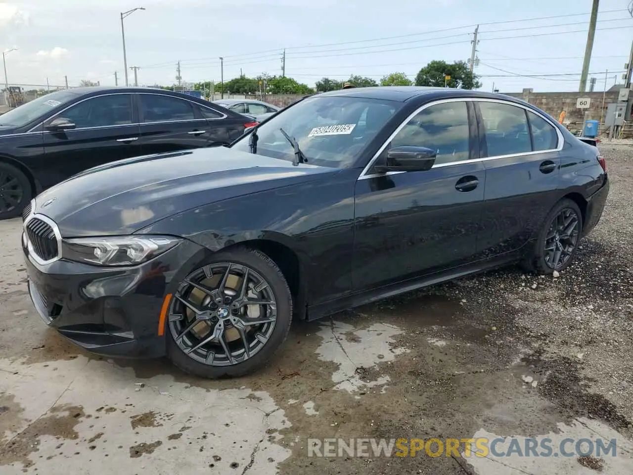1 Photograph of a damaged car 3MW69CW01S8F07620 BMW 3 SERIES 2025
