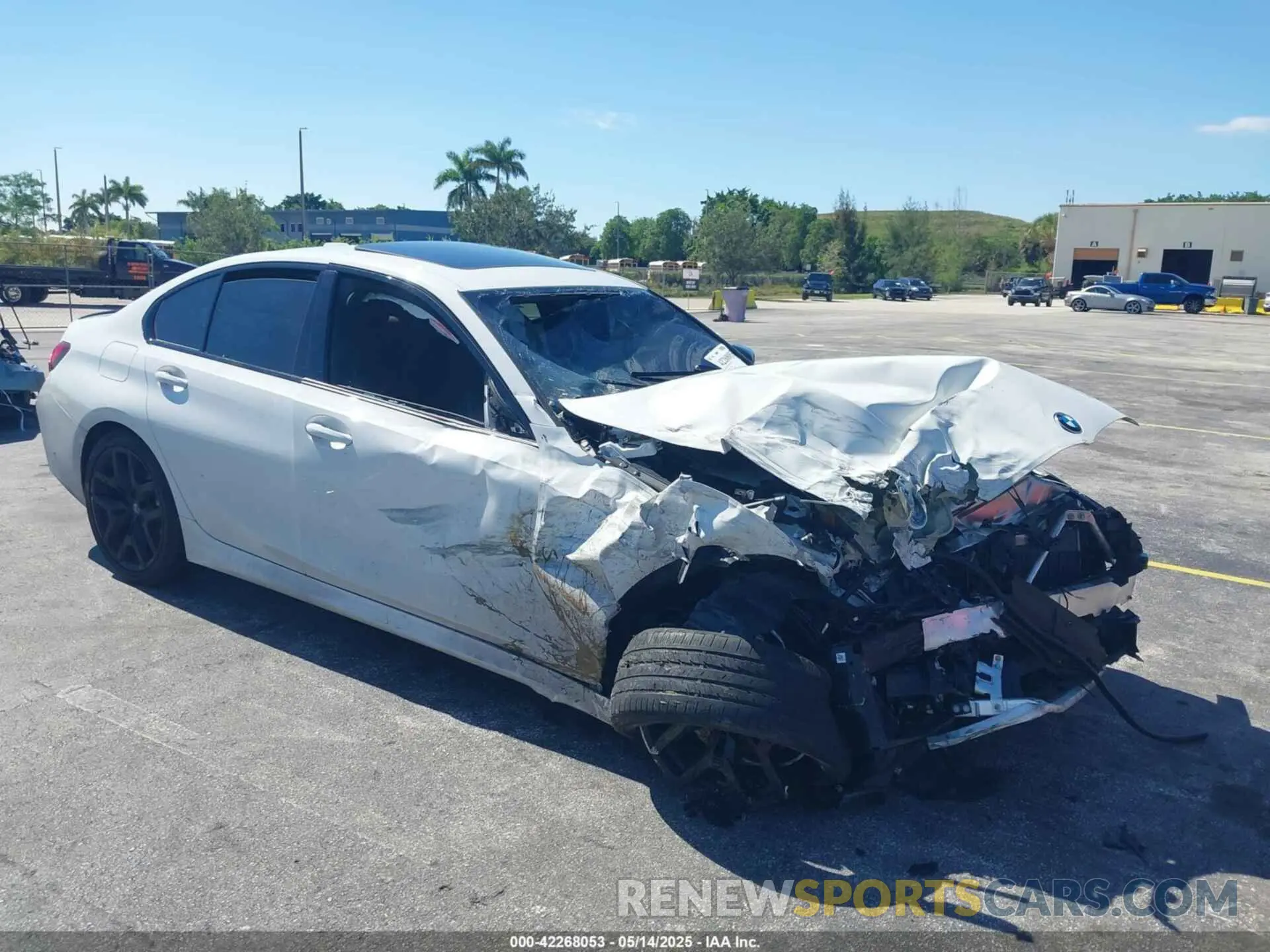 1 Photograph of a damaged car 3MW69CW04S8F18319 BMW 3 SERIES 2025