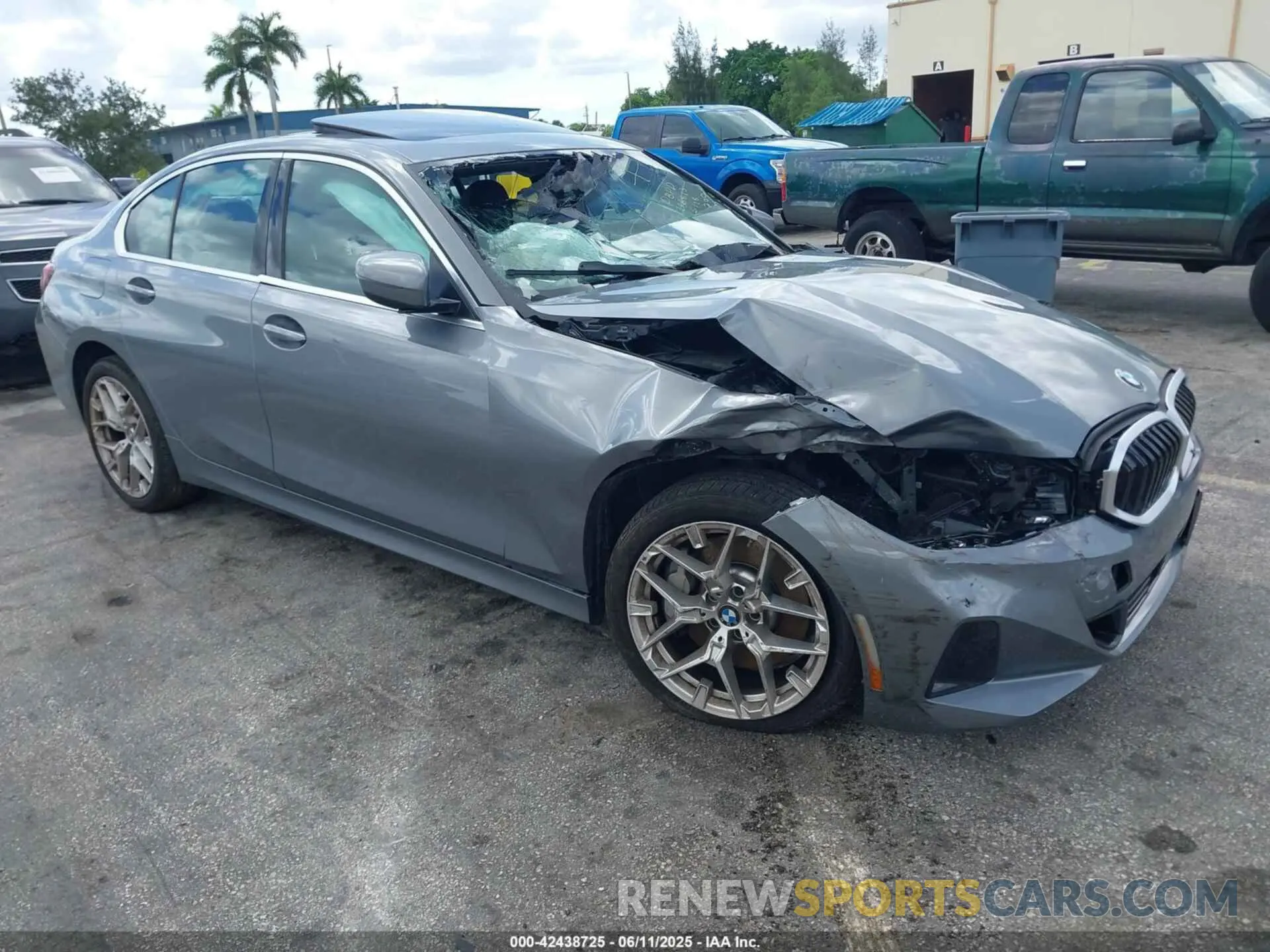 1 Photograph of a damaged car 3MW69CW07S8F04771 BMW 3 SERIES 2025
