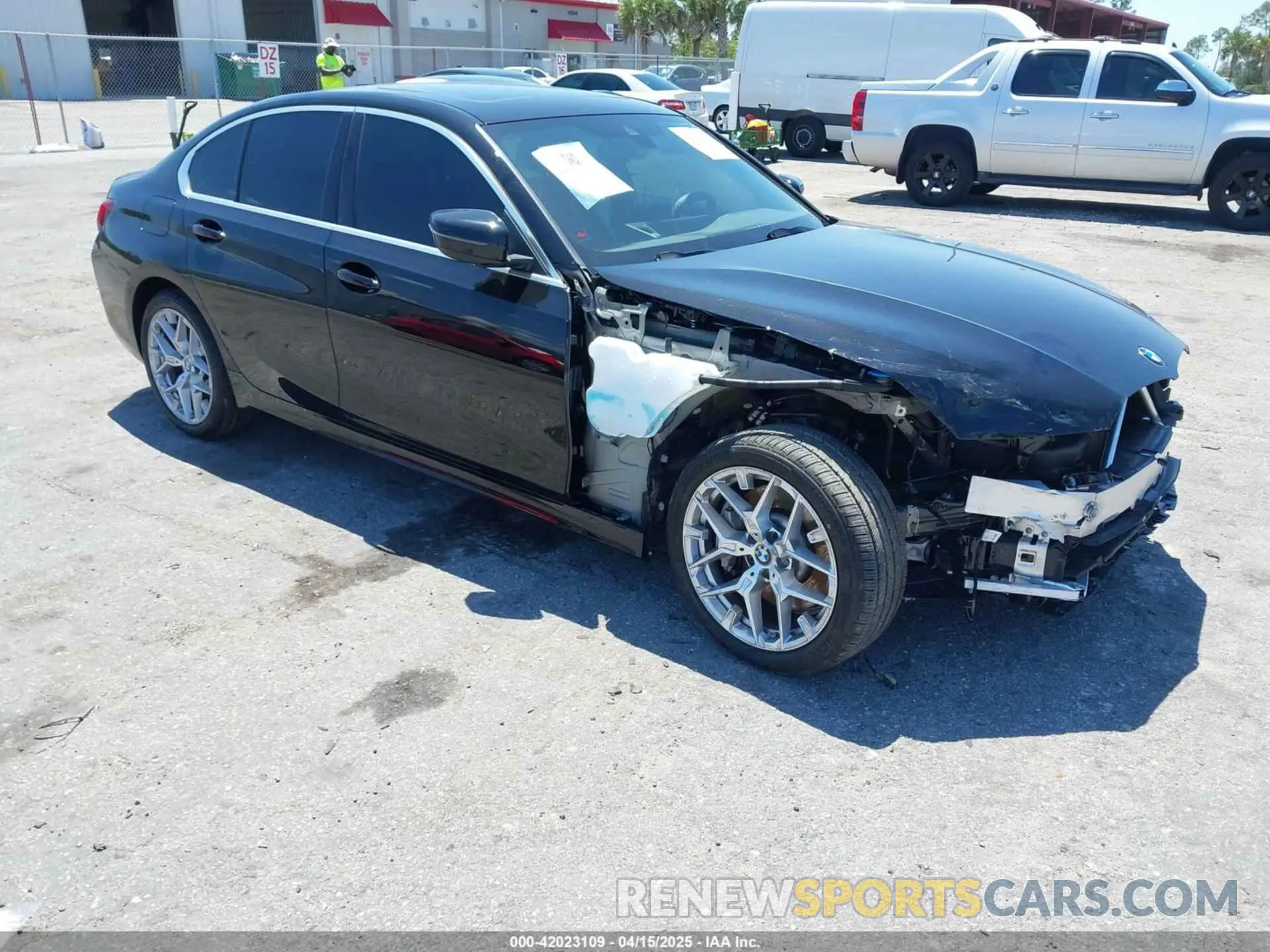1 Photograph of a damaged car 3MW69CW08S8F16752 BMW 3 SERIES 2025