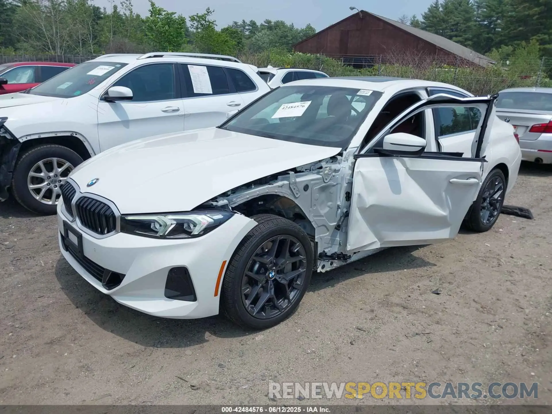 2 Photograph of a damaged car 3MW89CW06S8F29928 BMW 3 SERIES 2025