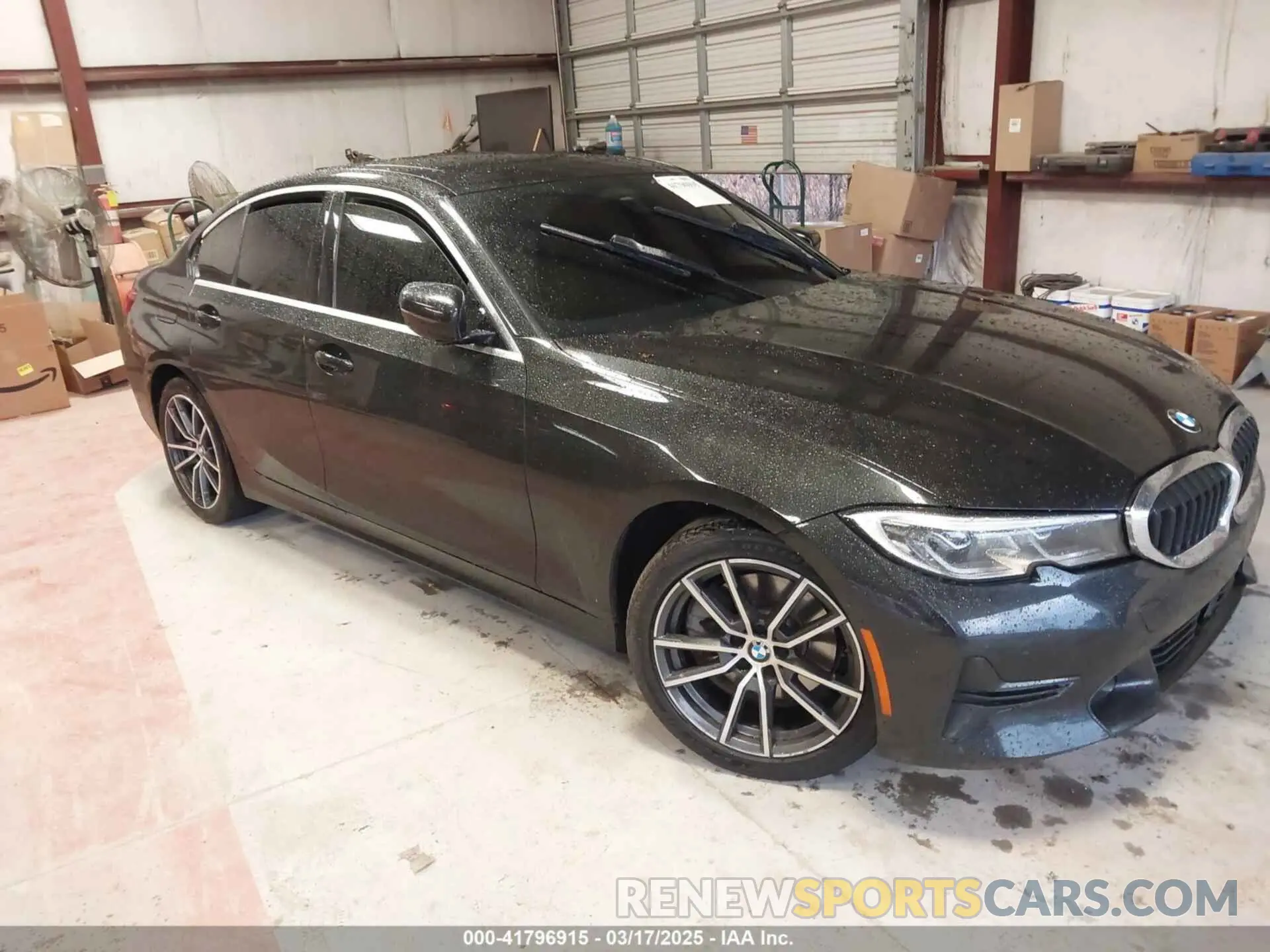 1 Photograph of a damaged car 3MW5R1J50K8B00066 BMW 330I 2019