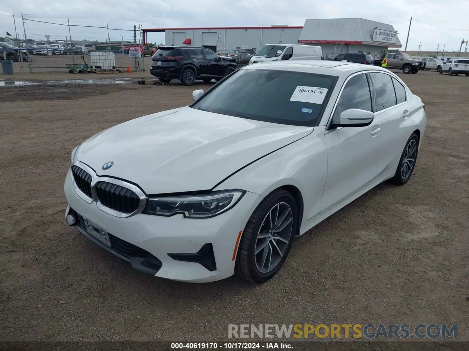 2 Photograph of a damaged car 3MW5R1J50K8B03307 BMW 330I 2019
