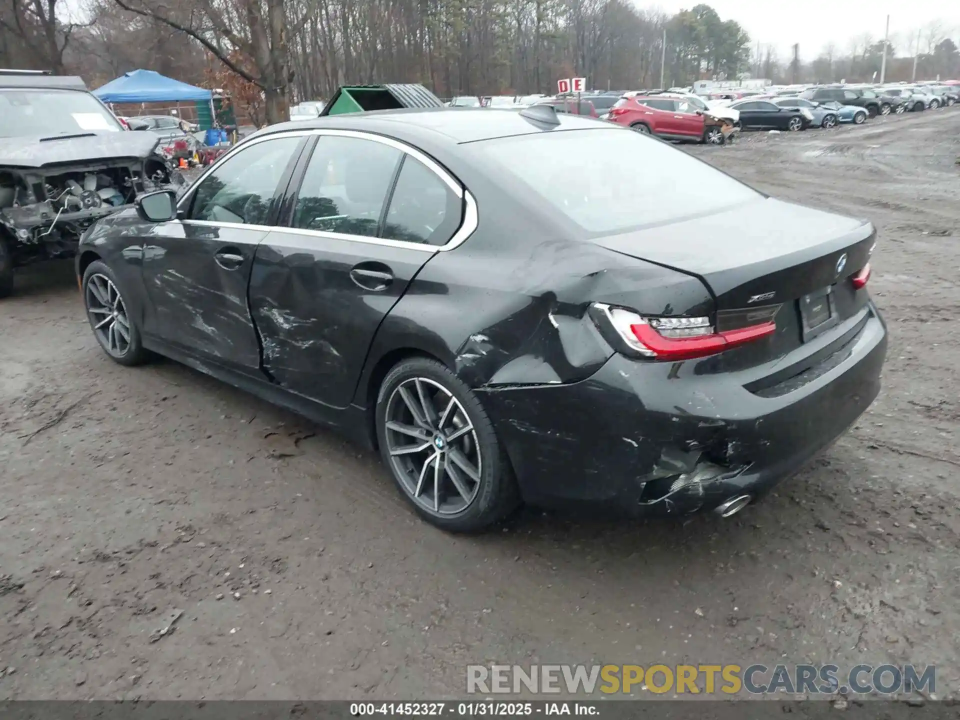 3 Photograph of a damaged car 3MW5R7J54K8B00865 BMW 330I 2019