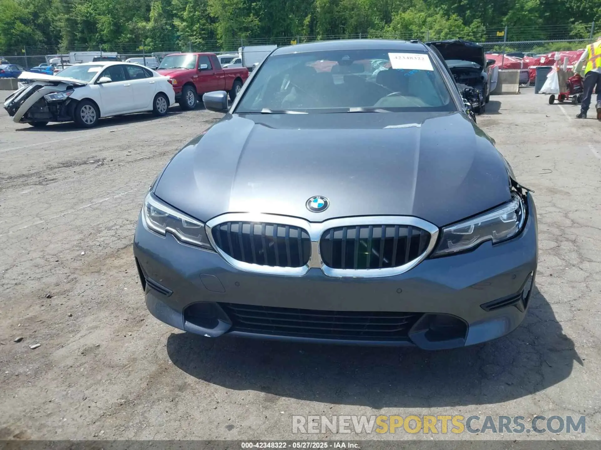 12 Photograph of a damaged car 3MW5R7J54K8B01563 BMW 330I 2019