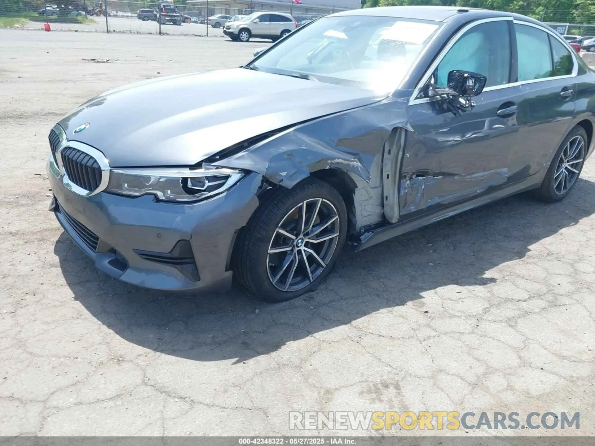 2 Photograph of a damaged car 3MW5R7J54K8B01563 BMW 330I 2019