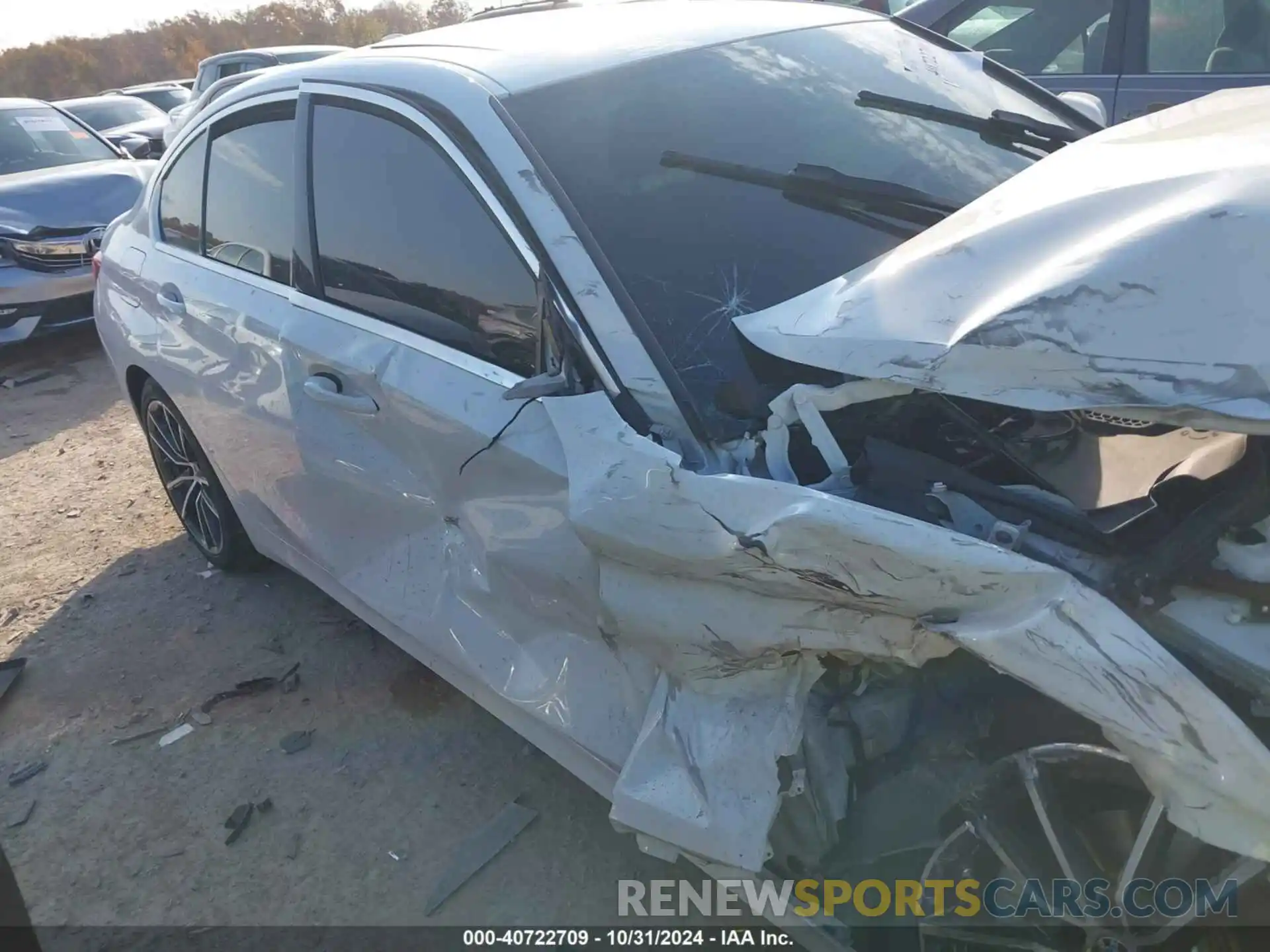 13 Photograph of a damaged car 3MW5R7J58K8B03512 BMW 330I 2019