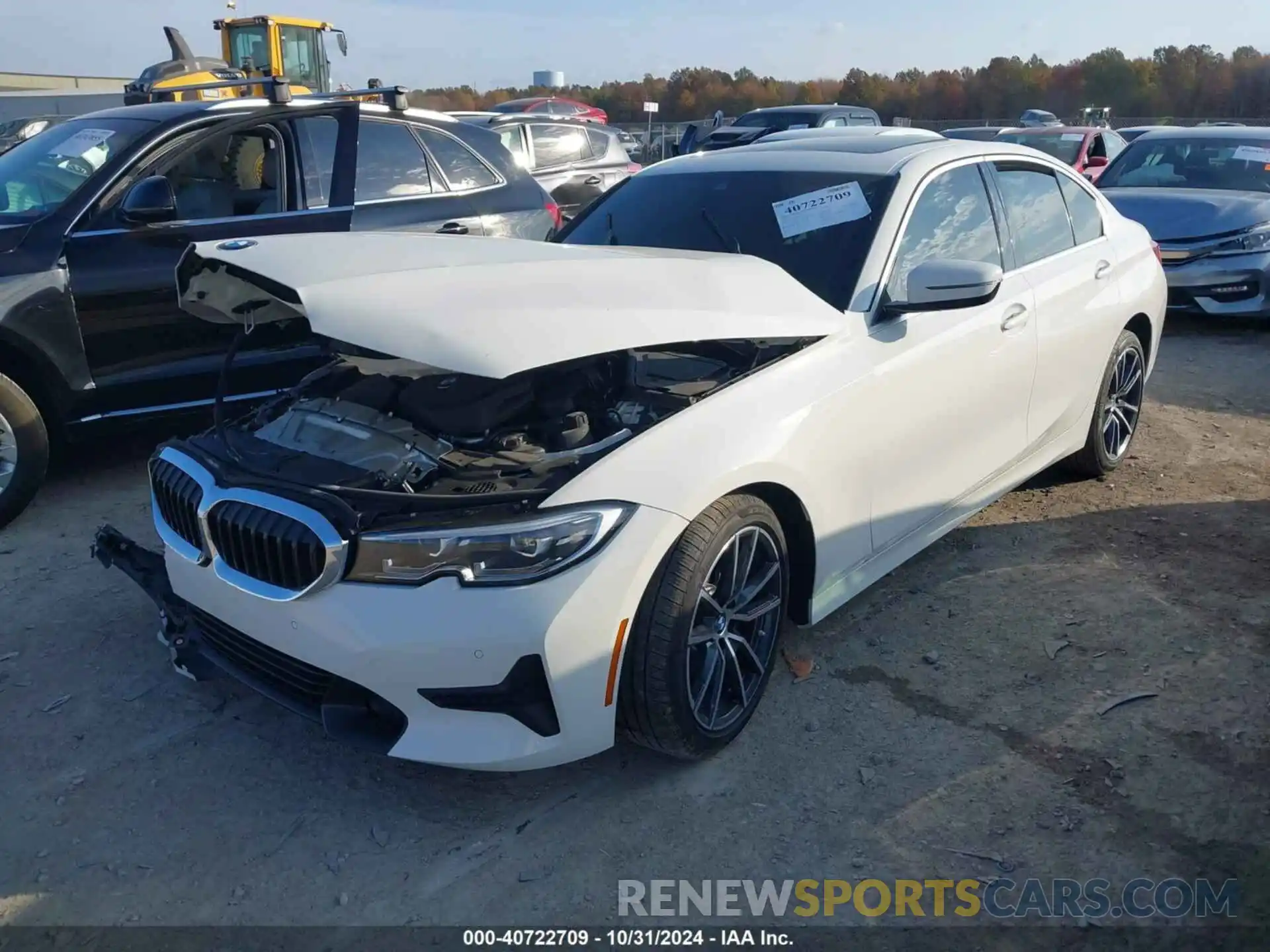 2 Photograph of a damaged car 3MW5R7J58K8B03512 BMW 330I 2019