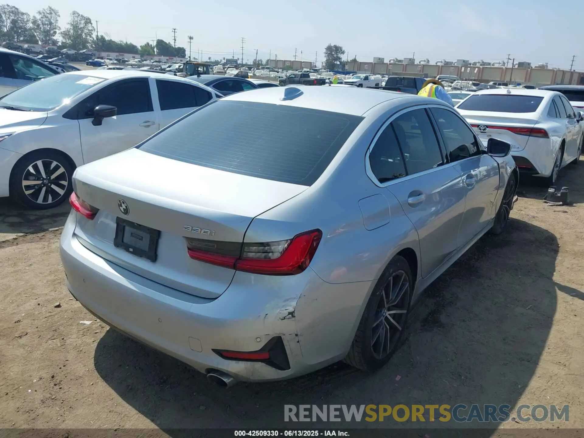 4 Photograph of a damaged car WBA5R1C50KAK12383 BMW 330I 2019