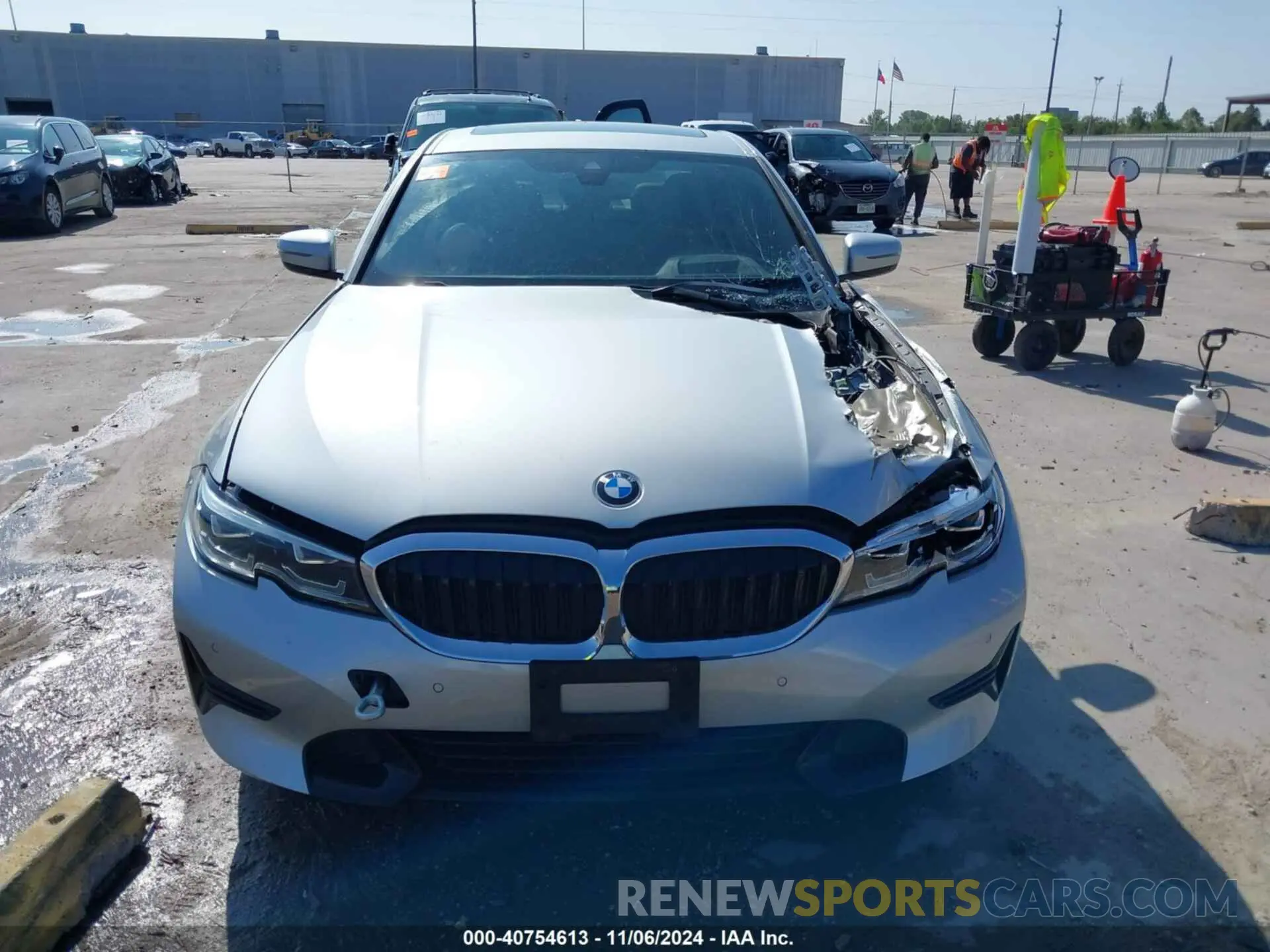 13 Photograph of a damaged car WBA5R1C52KAK12515 BMW 330I 2019