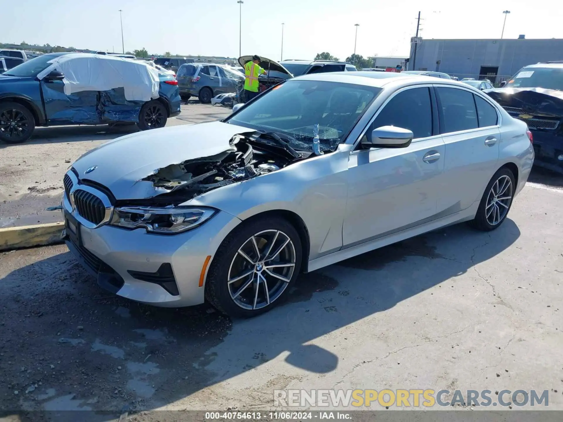 2 Photograph of a damaged car WBA5R1C52KAK12515 BMW 330I 2019