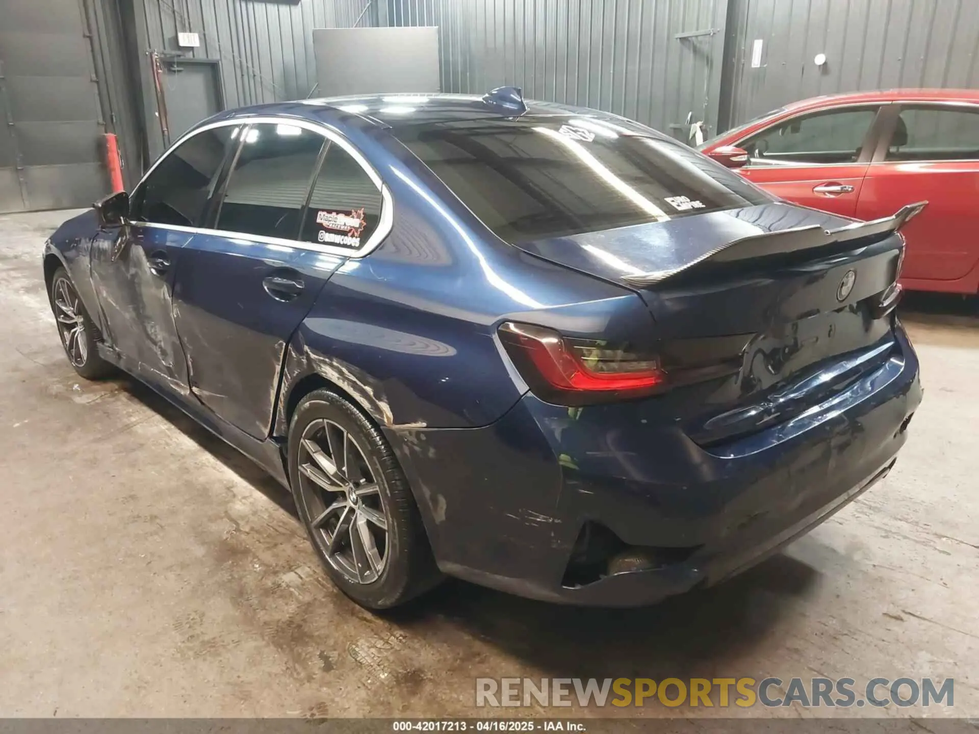 3 Photograph of a damaged car WBA5R1C53KAK06271 BMW 330I 2019