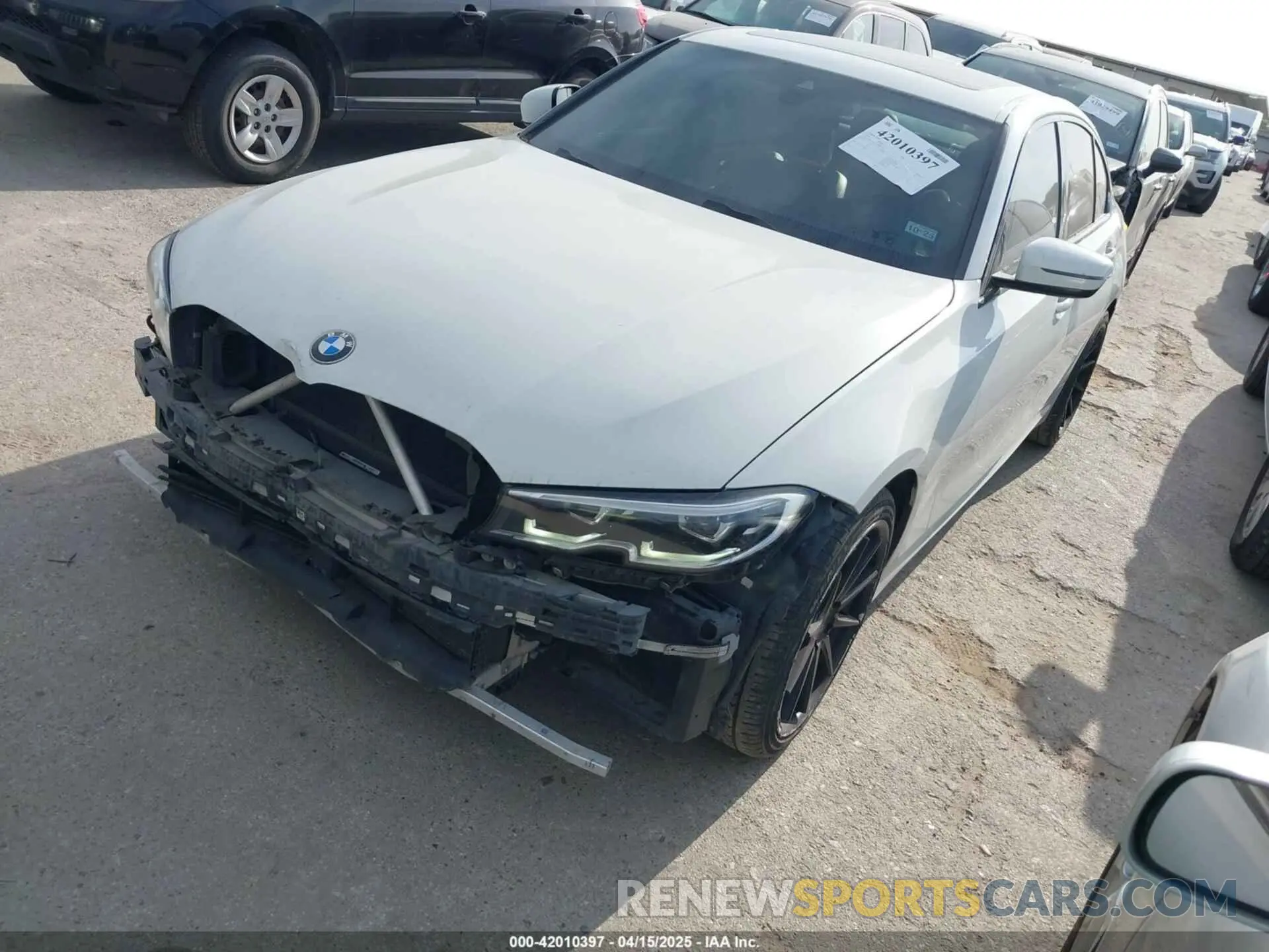 2 Photograph of a damaged car WBA5R1C53KAK08179 BMW 330I 2019